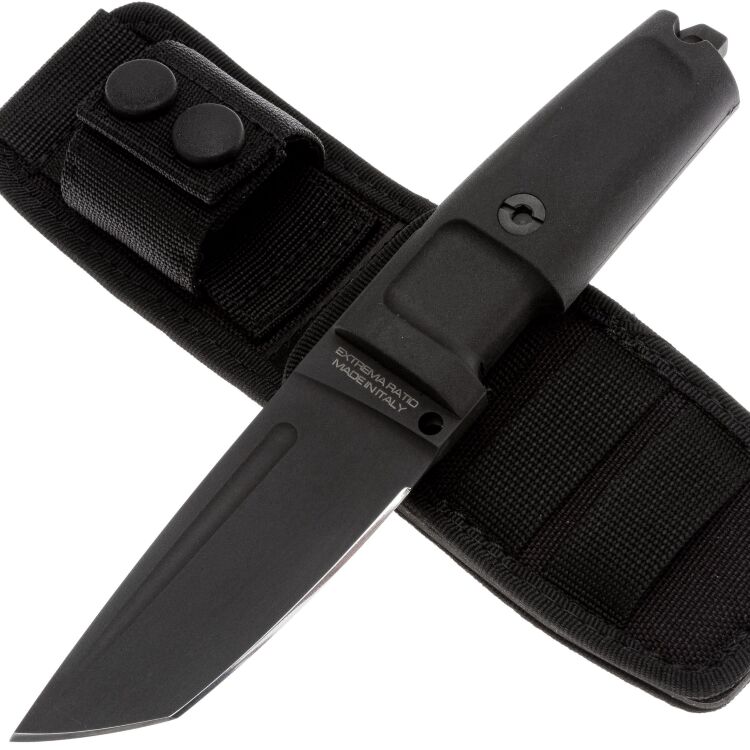 Нож Extrema Ratio T4000 C Black сталь N690 рукоять Black Forprene