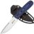 Нож Kizlyar Supreme Colada сталь AUS-10Co Cryo Stonewash рукоять Black/Blue G10