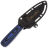 Нож Kizlyar Supreme Colada сталь AUS-10Co Cryo Stonewash рукоять Black/Blue G10