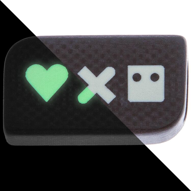 Бусина темлячная Stabwoodstone Любовь, смерть и роботы 2 Black