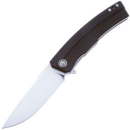 Нож Petrified Fish Magazine satin сталь D2 рукоять Black G10