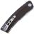 Нож Petrified Fish Magazine satin сталь D2 рукоять Black G10