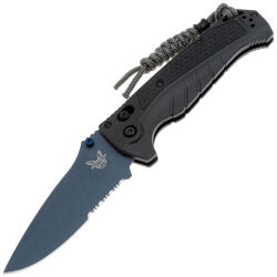 Нож Benchmade Adira Serrated сталь MagnaCut рукоять Tempest Gray Grivory (18060SBT-01)
