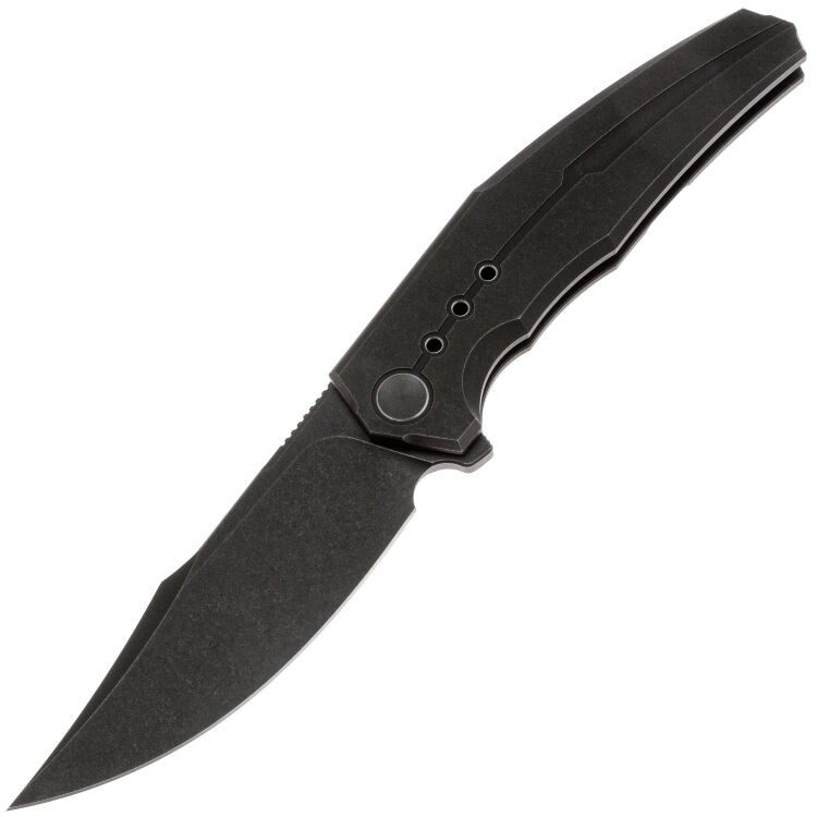 Нож WE Knife Kyklos blackwash сталь M390 рукоять Black Titanium (WE23086-1)