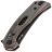 Нож Reate PL-7 black PVD сталь Nitro-V рукоять Red/Black Micarta