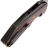 Нож WE Knife Coral polished gray сталь CPM-20CV рукоять Bronze/Black Ti/Lava Flow FatCarbon