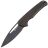 Нож Sencut Mims blackwash сталь 9Cr18MoV рукоять Dark Green Canvas Micarta (S21013-3)