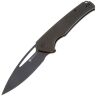 Нож Sencut Mims blackwash сталь 9Cr18MoV рукоять Dark Green Canvas Micarta (S21013-3)