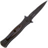 Нож Viking Nordway Hornet Black сталь AUS-8 рукоять сталь/дерево (K542B)