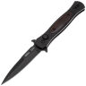 Нож Viking Nordway Hornet Black сталь AUS-8 рукоять сталь/дерево (K542B)