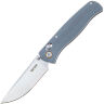 Нож SRM Medal satin сталь 10Cr15MoV рукоять Bluish Grey G10 (255L-GK)