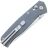 Нож SRM Medal satin сталь 10Cr15CoMoV рукоять Bluish Grey G10 (255L-GK)