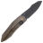 Нож WE Knife Solid blackwash сталь CPM-20CV рукоять Bronze Titanium (WE22028-3)