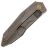 Нож WE Knife Solid blackwash сталь CPM-20CV рукоять Bronze Titanium (WE22028-3)