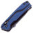 Нож SRM Rubik Black сталь D2 рукоять Blue/Black G10 (7228-GI)
