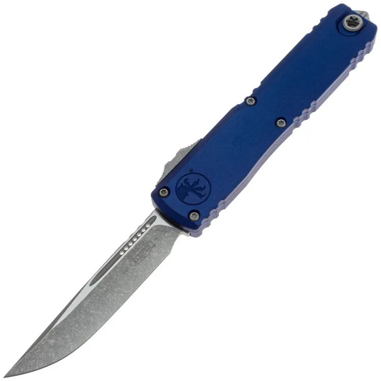 Нож Microtech Ultratech Gen IV S/E apocalyptic сталь M390MK рукоять Navy Blue Aluminum
