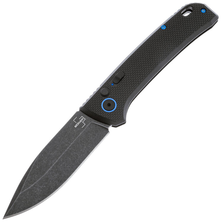 Нож Boker Plus FRND Black сталь D2 рукоять Black Grivory (01BO921)
