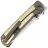 Нож Maxace Peregrine III cталь ZDP-189 рукоять Bronze Titanium/Mokume