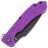 Нож Daggerr Fielder DL blackwash сталь 8Cr14MoV рукоять Purple FRN