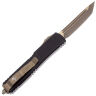 Нож Microtech Ultratech T/E Bronze сталь M390 рукоять Molon Labe Aluminium (123-13MLS)