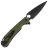 Нож Daggerr Arrow Flipper DLC сталь D2 рукоять Olive G10