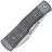 Нож Fox Gunstock satin сталь M390 рукоять Bison Micarta/Ttitanium (FX-558 BI)