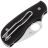 Нож Spyderco Squeak satin сталь N690 рукоять Black FRN (C154PBK)