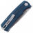 Нож Petrified Fish Beluga sandblast сталь K110 рукоять Blue Micarta