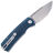 Нож Petrified Fish Beluga sandblast сталь K110 рукоять Blue Micarta