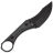 Нож Kansept Niko black сталь D2 рукоять Twill Carbon Fiber