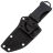 Нож Kansept Niko black сталь D2 рукоять Twill Carbon Fiber