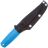 Нож Owl Knife North-XS сталь S90V рукоять микарта Джинс голубая