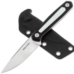 Нож Real Steel Dex satin сталь K110 рукоять Black/White G10 (3501BW)