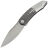 Нож WE Knife Sine Wave stonewash сталь M390 рукоять Gray rubbed/satin Titanium (WE23069B-2)