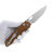 Нож Real Steel Griffin Pro stonewash сталь 14C28N рукоять Natural Micarta (7131NM)