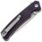 Нож CIVIVI Merit satin сталь 14C28N рукоять Purple Canvas Micarta (C24012-3)