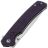 Нож CIVIVI Merit satin сталь 14C28N рукоять Purple Canvas Micarta (C24012-3)