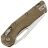Нож Microtech MSI Ram-Lok stonewash сталь M390MK рукоять Dark Earth Polymer (210T-10PMDE)