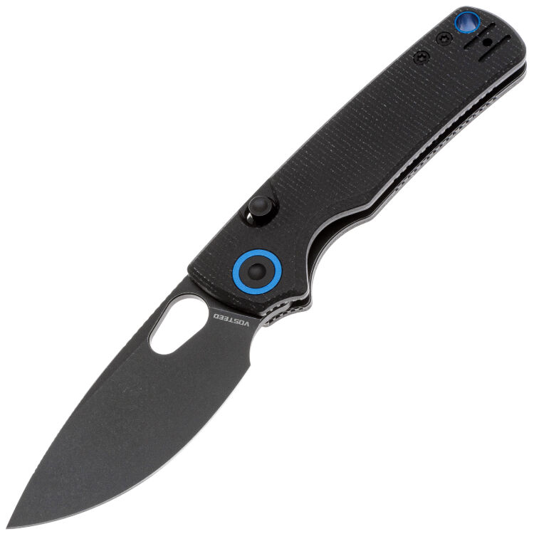 Нож Vosteed Porcupine black сталь 14C28N рукоять Black Micarta