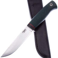 Нож Южный Крест Партнер L Эксперт конв. сталь N690 рук. микарта изумруд (304.5452)