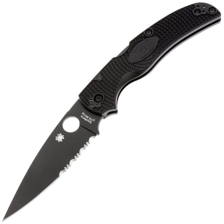 Нож Spyderco Native Chief PS Black сталь CTS-BD1N рукоять Black FRN (C244PSBBK)