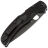 Нож Spyderco Native Chief PS Black сталь CTS-BD1N рукоять Black FRN (C244PSBBK)