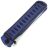 Нож Kizlyar Supreme Whisper сталь AUS-10Co Stonewash рукоять Blue/Black G10