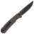 Нож Sencut Scitus blackwash сталь D2 рукоять Dark Green Canvas Micarta (S21042-3)