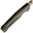 Нож Bestechman Velix gold PVD сталь 14C28N рукоять Green G10 (BMK07G)
