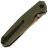 Нож Bestechman Velix gold PVD сталь 14C28N рукоять Green G10 (BMK07G)