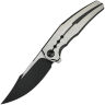 Нож WE Knife Kyklos blackwash сталь M390 рукоять Satin/Black Titanium (WE23086-3)