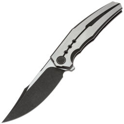 Нож WE Knife Kyklos blackwash сталь M390 рукоять Satin/Black Titanium (WE23086-3)