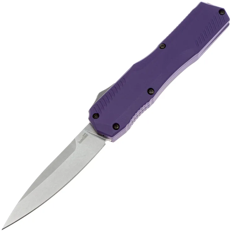 Нож Kershaw Livewire stonewash сталь Magnacut рукоять Purple Aluminium (9000PUR)