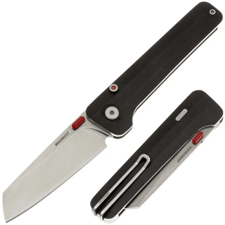 Нож Leatherman Glider сталь MagnaCut рукоять Jet Black Steel